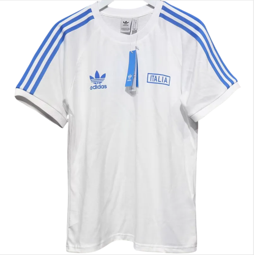 2024 Italy White Casual Retro Edition T-Shirts (High Quality)