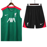 24-25 LIV Green Tank top and shorts suit