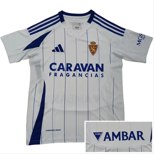 24-25 Zaragoza Home Fans Soccer Jersey