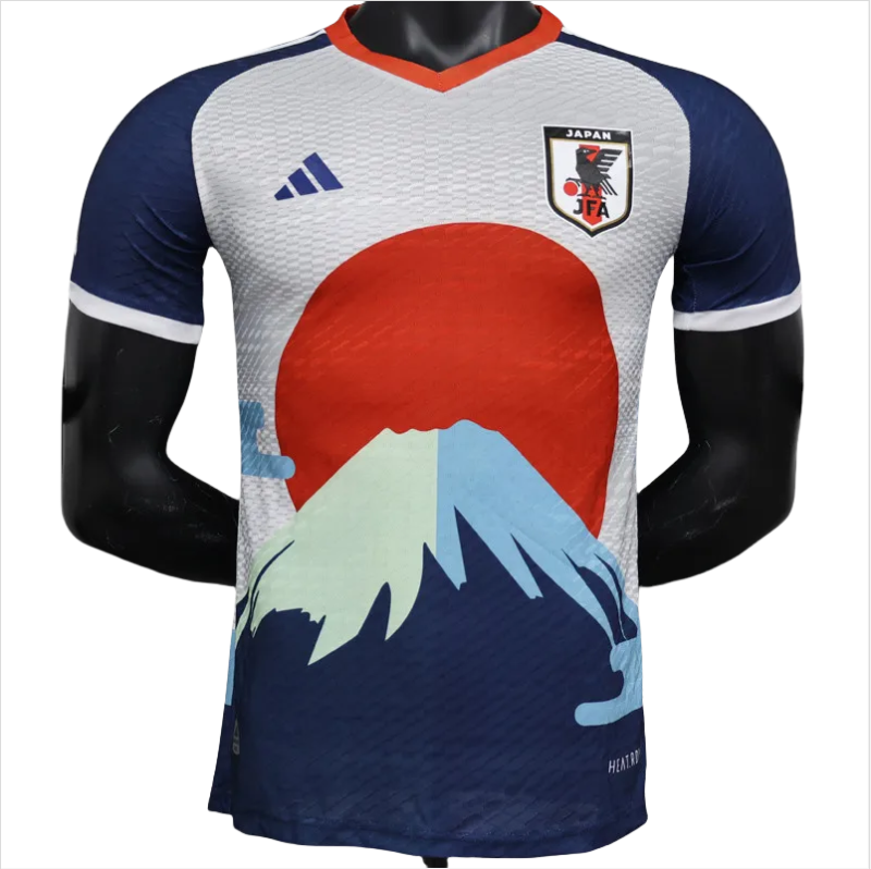 24-25 Japan White Blue Special Edition Player Version Soccer Jersey