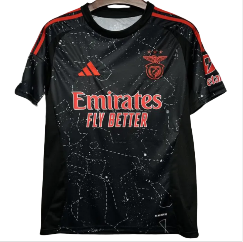 24-25 Benfica Away 1:1 Fans Soccer Jersey