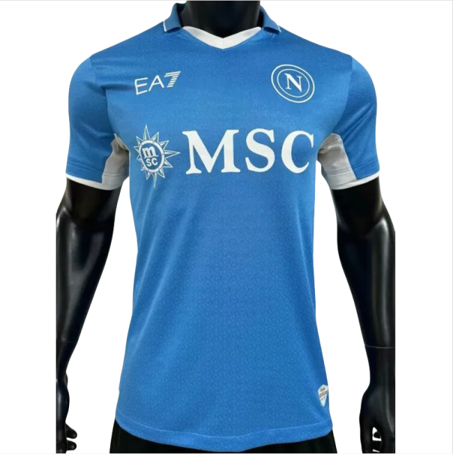 24-25 Napoli Home Player Version Soccer Jersey