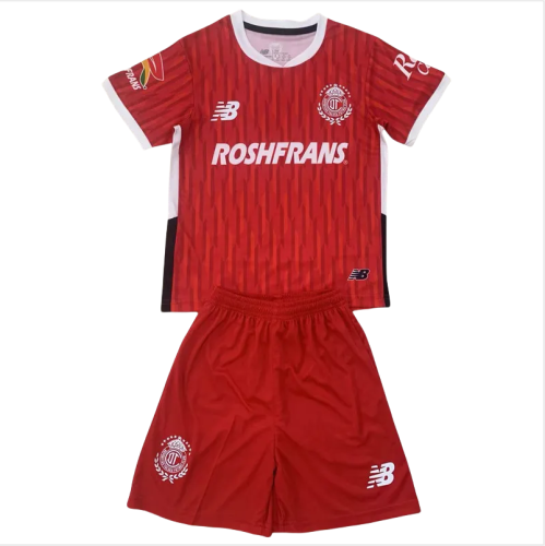 24-25 Toluca Home Kids Soccer Jersey