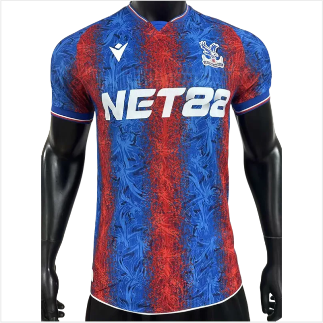 24-25 Crystal Palace Home Player Version Soccer Jersey