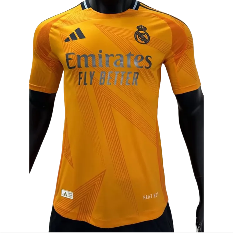 24-25  Mens Real Madrid Away Player Version Soccer Jersey