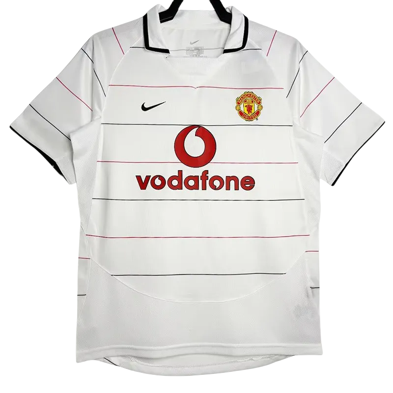 2003-2005 Man Utd Away Retro Soccer Jersey
