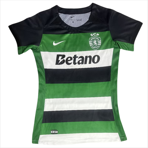 24-25 Sporting Lisbon Home Women Soccer Jersey
