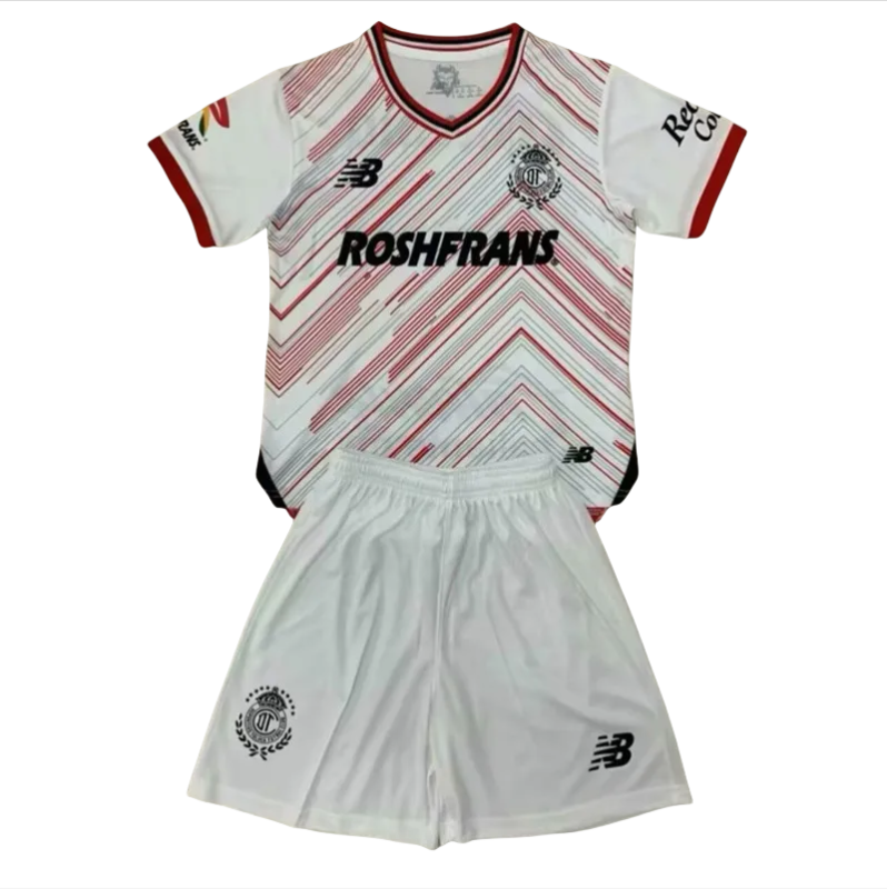 24-25 Toluca Away Kids Soccer Jersey