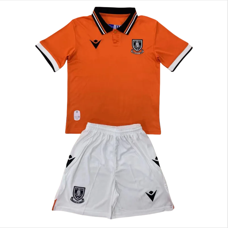 24-25 Sheffield Wednesday Away Kids Soccer Jersey