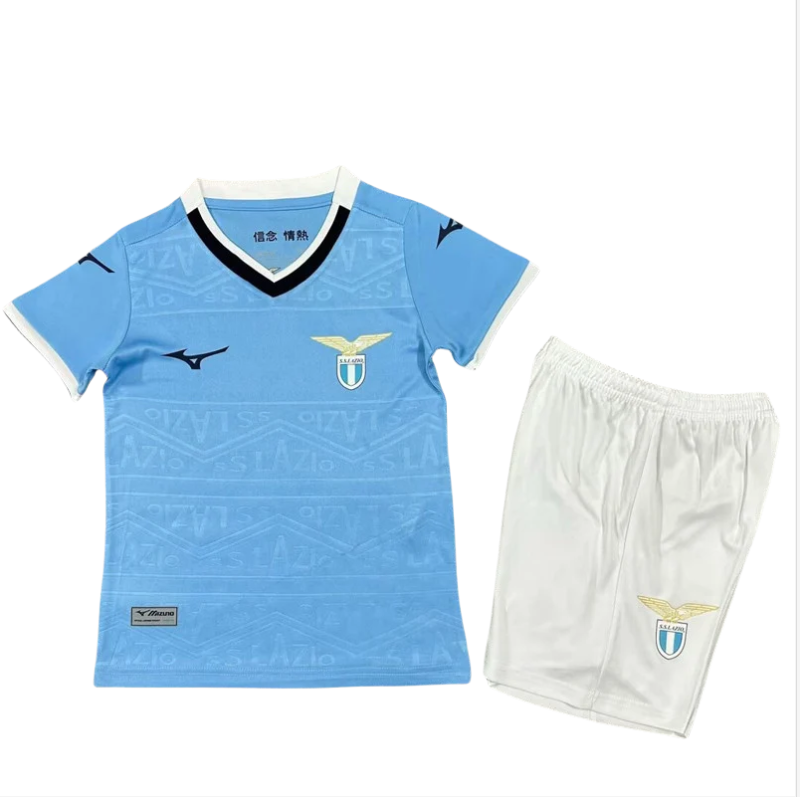 24-25 Lazio Home Kids Soccer Jersey