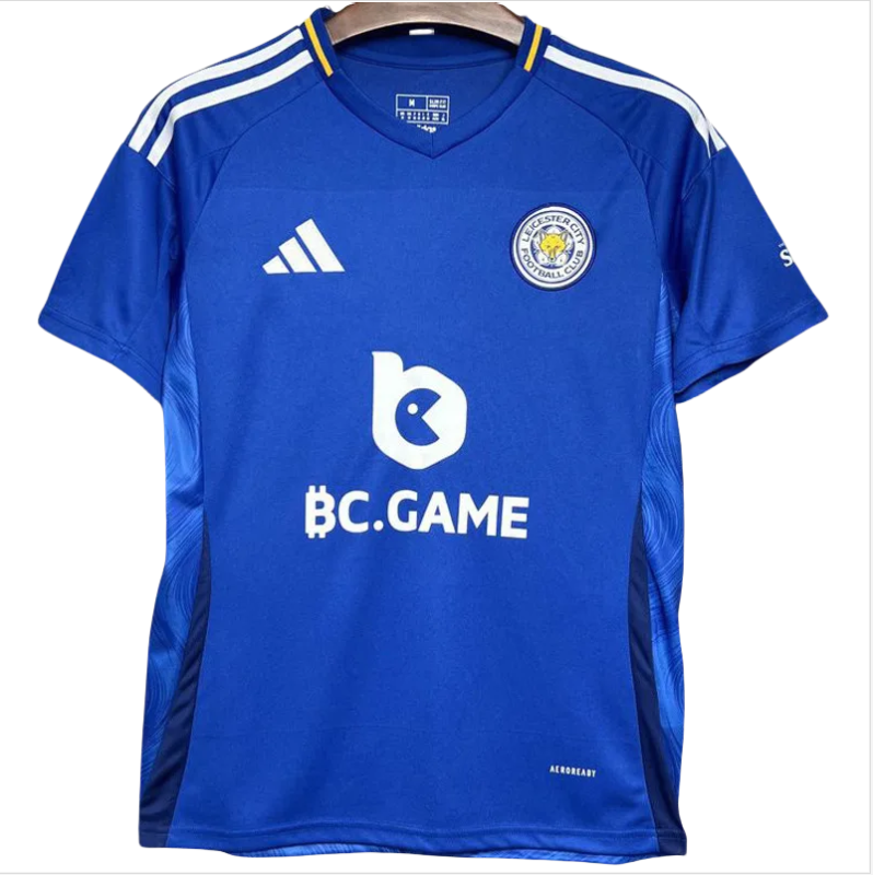 24-25 Leicester City Home Fans Soccer Jersey