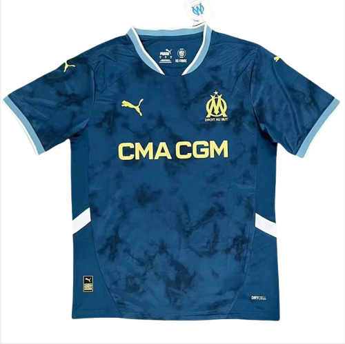 24-25 Marseille Away Fans Soccer Jersey