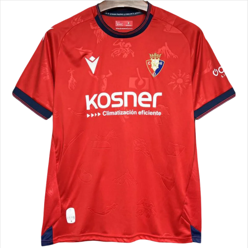 24-25 Osasuna Home Fans Soccer Jersey
