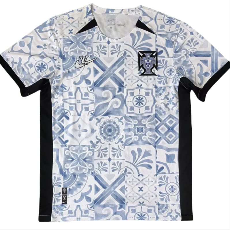 2025-26 Portugal  LV Joint Edition Fans Soccer Jersey