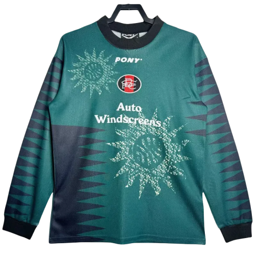 1996-1997 Birmingham Green GoalKeeper Long Sleeve Retro Soccer Jersey