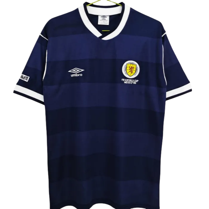 1987-1988 Scotland Home Retro Soccer Jersey