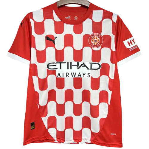 24-25 Girona Home Fans Soccer Jersey