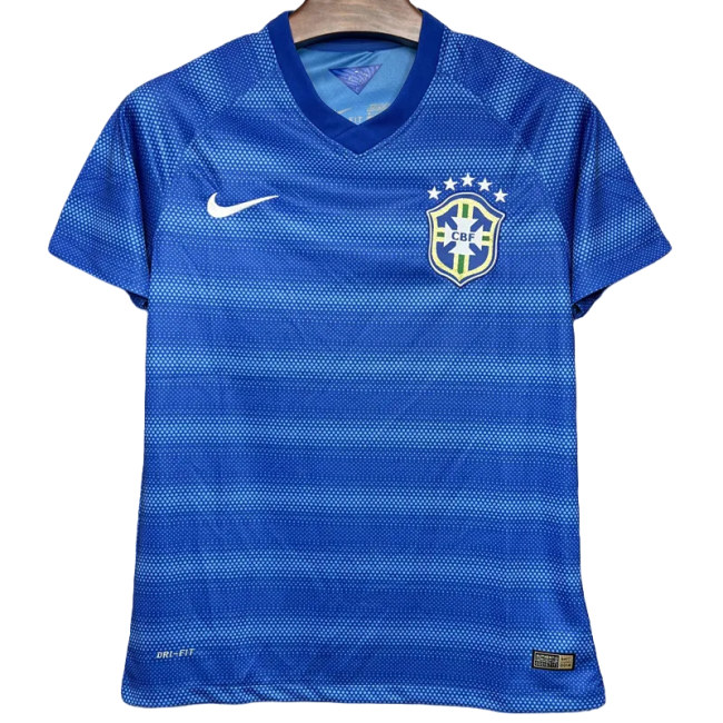 2014 Brazil Away Retro Soccer Jersey