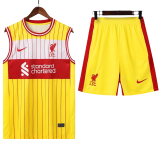 24-25 LIV Yellow Tank top and shorts suit