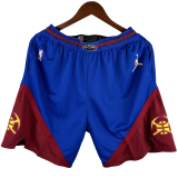 22-23 Nuggets Blue Edition Top Quality NBA Pants (Trapeze Edition)