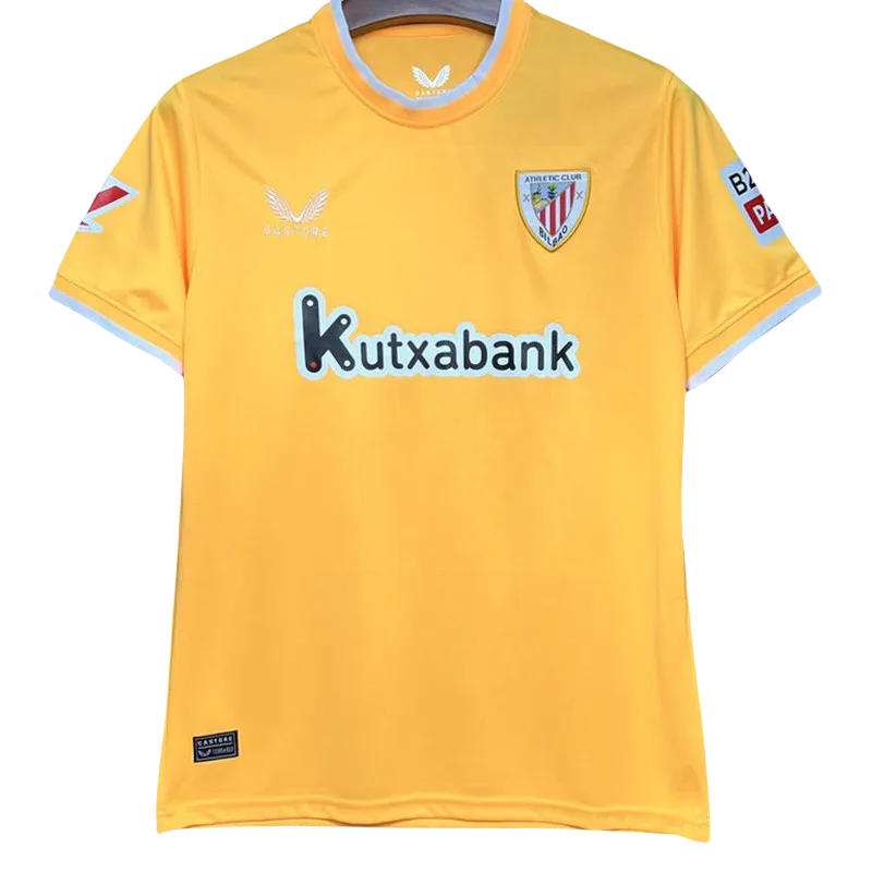24-25 Bilbao Yellow Goalkeeper Fans Soccer Jersey