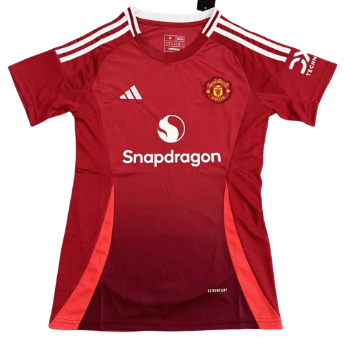 24-25 Man Utd Home Women Soccer Jersey