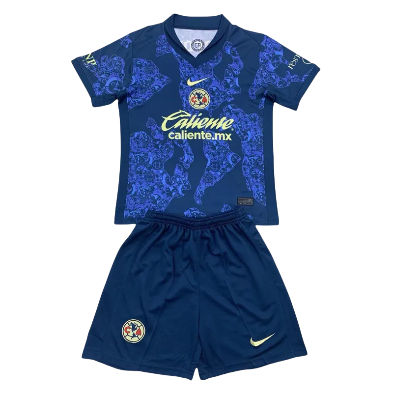 24-25 Club America Away Kids Soccer Jersey