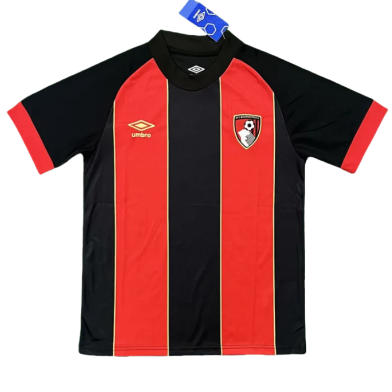 24-25 Bournemouth Home Fans Soccer Jersey