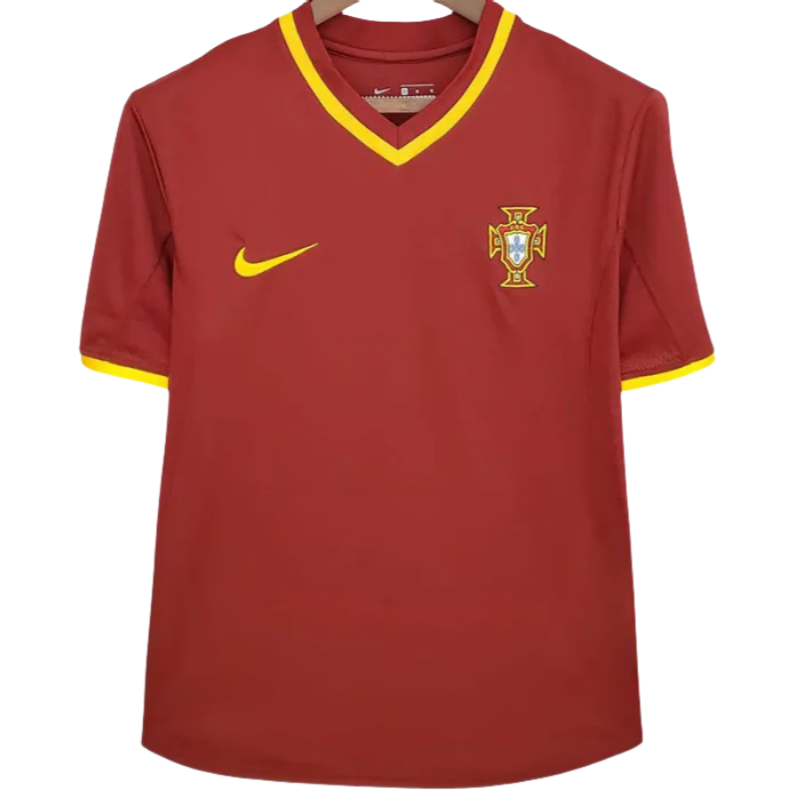 2000 Portugal Home Retro Soccer Jersey
