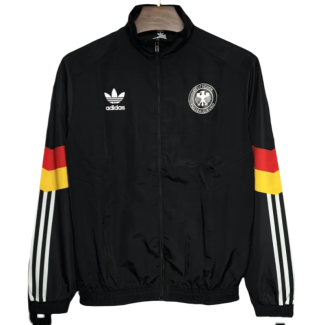24-25 Germany Black Windbreaker