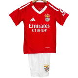 24-25 Benfica Home Kids Soccer Jersey