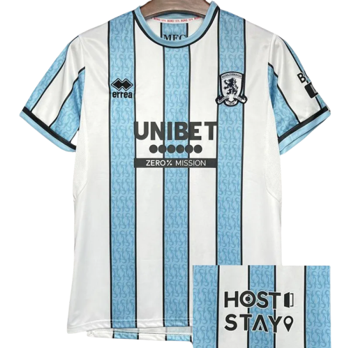 24-25 Middlesbrough Away Fans Soccer Jersey