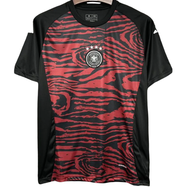24-25 Germany Red Black Training shirts