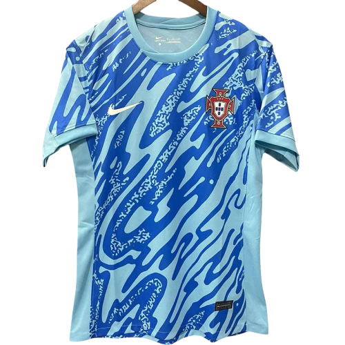 24-25 Portugal Blue GoalKeeper Soccer Jersey