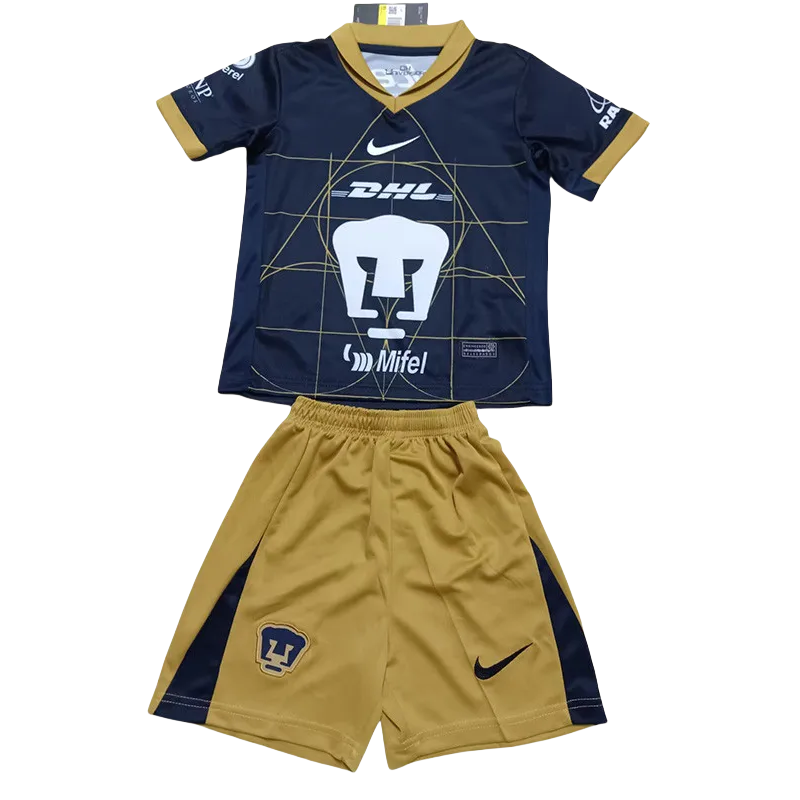 24-25 Pumas UNAM Away Kids Soccer Jersey