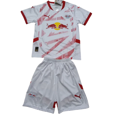 24-25 RB Leipzig Home Kids Soccer Jersey