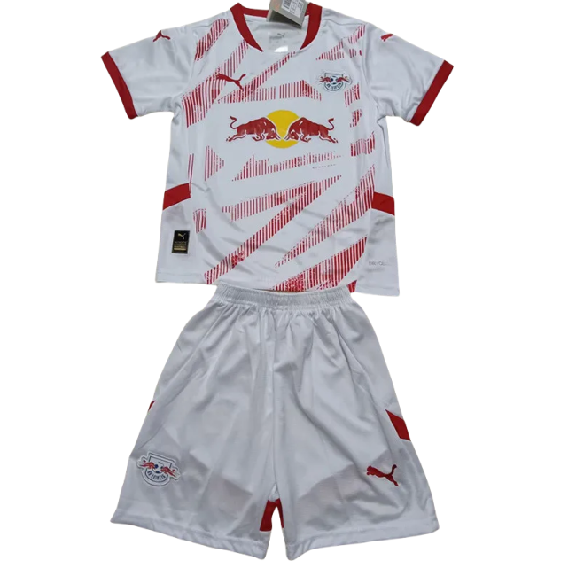 24-25 RB Leipzig Home Kids Soccer Jersey