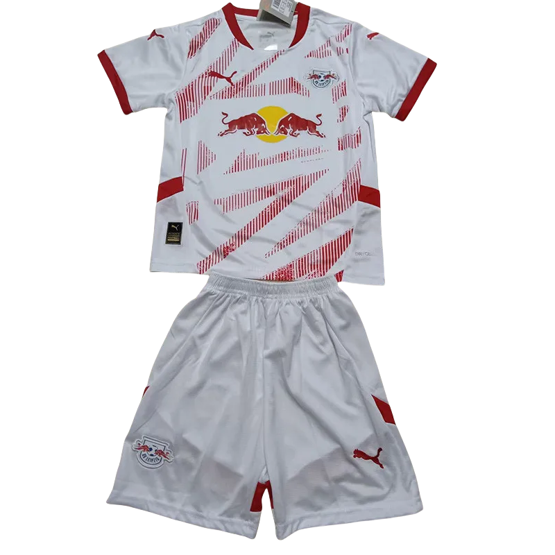24-25 RB Leipzig Home Kids Soccer Jersey