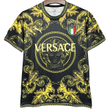24-25 Italy Black Gold Special Edition Training Shirts