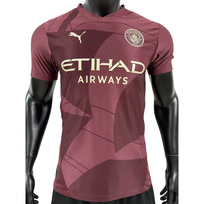 24-25 Man City Third Player Version Soccer Jersey