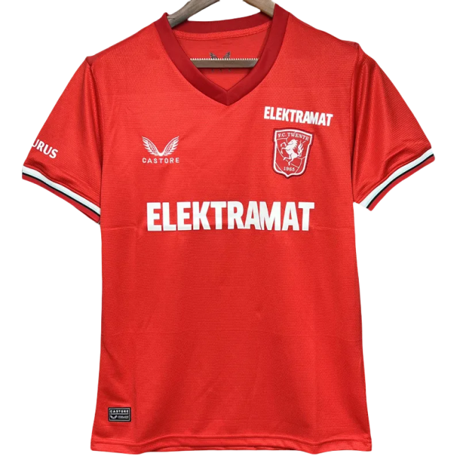 24-25 Twente FC Home Fans Soccer Jersey
