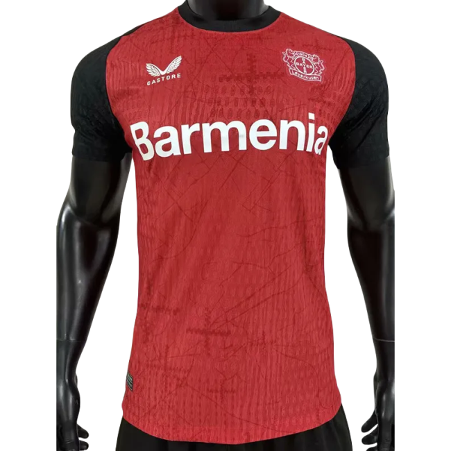 24-25 LeverKusen Home Player Version Soccer Jersey