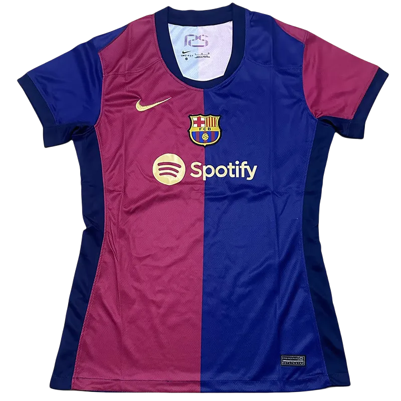 24-25 Barcelona  Home Women Soccer Jersey