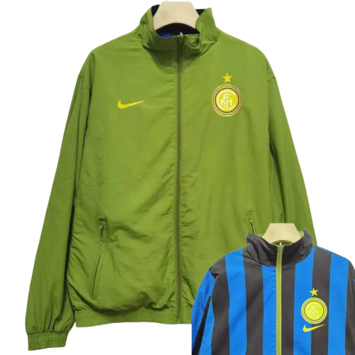 2024 INT Green & Blue Double Sided Windbreaker