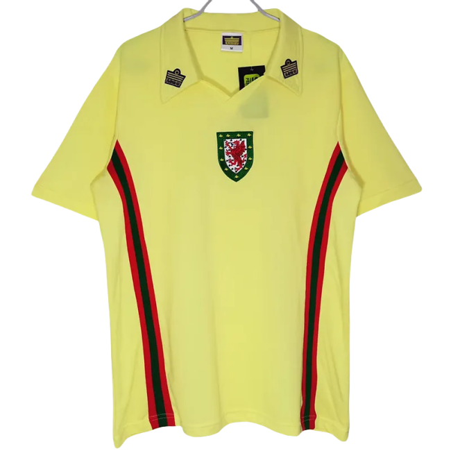 1976-1979 Wales Away Retro Soccer Jersey