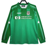 1997-1999 TOT Green GoalKeeper Long Sleeve Retro Soccer Jersey