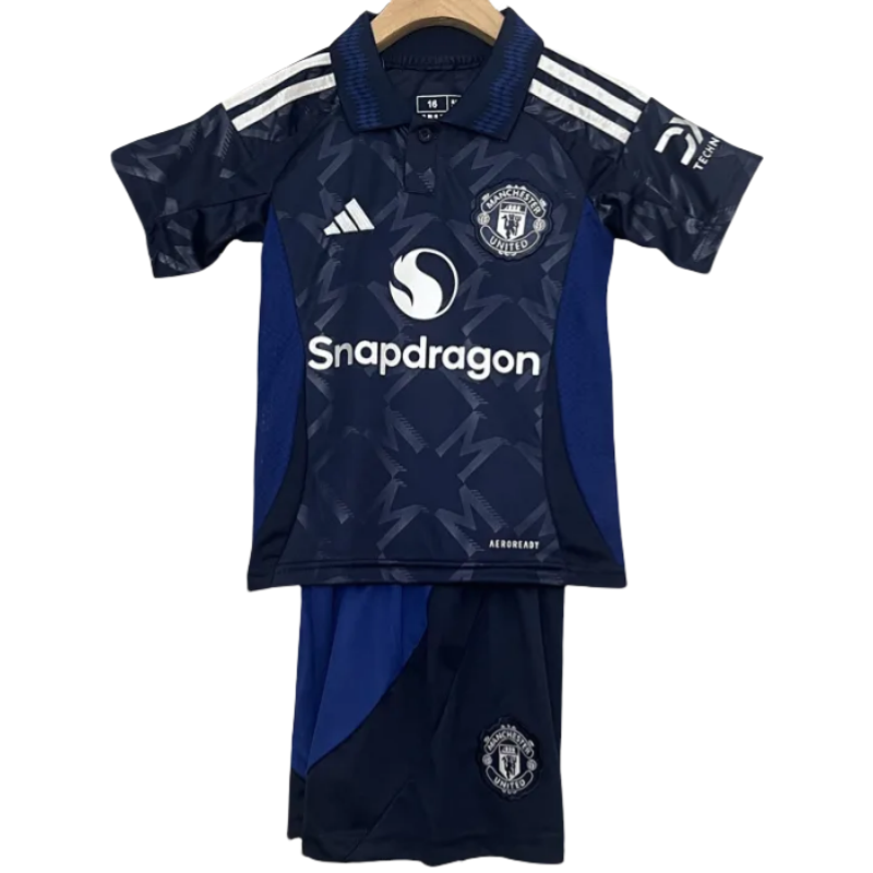 24-25 Man Utd Away Kids Soccer Jersey