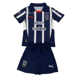 24-25 Monterrey Home Kids Soccer Jersey