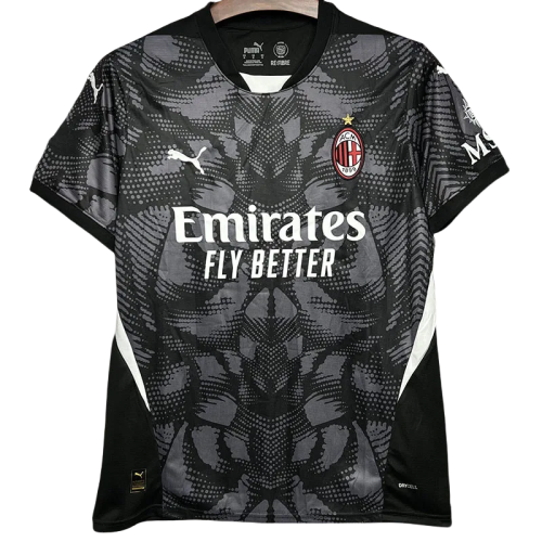 24-25 ACM Black GoalKeeper Fans Soccer Jersey