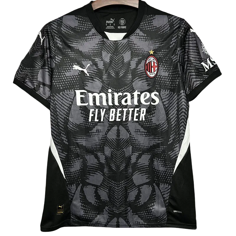 24-25 ACM Black GoalKeeper Fans Soccer Jersey